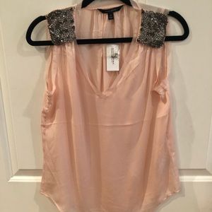 NWT Banana Republic Shell Pink Top